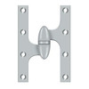 Deltana Hardware Deltana OK6040B 6" X 4" OLIVE KNUCKLE HINGES, HANDED, SOLID BRASS 