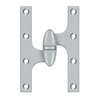 Deltana OK6040B 6" X 4" OLIVE KNUCKLE HINGES, HANDED, SOLID BRASS