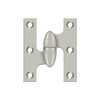 Deltana Hardware Deltana OK2520 2-1/2" X 2" OLIVE KNUCKLE HINGES, HANDED, SOLID BRASS 