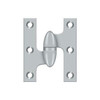 Deltana Hardware Deltana OK2520 2-1/2" X 2" OLIVE KNUCKLE HINGES, HANDED, SOLID BRASS 