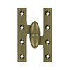 Deltana Hardware Deltana OK5032B 5" X 3-1/4" OLIVE KNUCKLE HINGES, HANDED, SOLID BRASS 