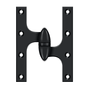 Deltana OK6045B 6" X 4-1/2" HINGE OLIVE KNUCKLE HINGES, HANDED, SOLID BRASS