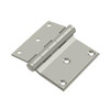 Deltana Hardware Deltana DHS3035 3" X 3-1/2" HALF SURFACE HINGE SOLID BRASS 