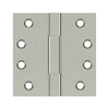 Deltana Hardware Deltana DSBS4 4"X 4" SQUARE KNUCKLE HINGES, SOLID BRASS 