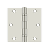 Deltana S35BBR 3-1/2" X 3-1/2" SQUARE HINGE, BALL BEARING STEEL MATERIAL