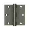 Deltana Hardware Deltana S35HD 3-1/2" X 3-1/2" SQUARE HINGE HEAVY DUTY, STEEL MATERIAL 