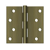 Deltana Hardware Deltana S44R 4" X 4" SQUARE HINGE, STEEL MATERIAL 