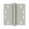 Deltana S44HD 4" X 4" SQUARE HINGE HEAVY DUTY, STEEL MATERIAL