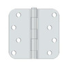 Deltana Hardware Deltana S44R5 4"X 4"X 5/8" RADIUS HINGE, STEEL MATERIAL 
