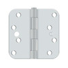 Deltana Hardware Deltana S44R5 4"X 4"X 5/8" RADIUS HINGE, STEEL MATERIAL 