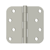 Deltana S44R5 4"X 4"X 5/8" RADIUS HINGE, STEEL MATERIAL