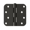 Deltana S44R5 4"X 4"X 5/8" RADIUS HINGE, STEEL MATERIAL