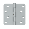 Deltana S44R4 4" X 4" X 1/4" RADIUS HINGE, RESIDENTIAL, STEEL MATERIAL