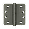 Deltana Hardware Deltana S44R4HD 4" X 4" X 1/4" RADIUS HINGE, HEAVY DUTY, STEEL MATERIAL 