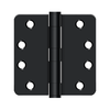 Deltana S44R4HD 4" X 4" X 1/4" RADIUS HINGE, HEAVY DUTY, STEEL MATERIAL