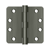 Deltana S44R4HD 4" X 4" X 1/4" RADIUS HINGE, HEAVY DUTY, STEEL MATERIAL