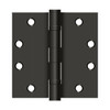 Deltana S45BB 4-1/2" X 4-1/2" SQUARE HINGES HEAVY DUTY BALL BEARINGS,STEEL MATERIAL