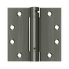 Deltana Hardware Deltana DSH45 4-1/2" X 4-1/2" SPRING HINGE, UL LISTED STEEL 