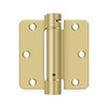 Deltana Hardware Deltana DSH35R4 3-1/2" X 3-1/2" X 1/4" RADIUS SPRING HINGE STEEL 