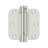 Deltana Hardware Deltana DSH35R4 3-1/2" X 3-1/2" X 5/8" RADIUS SPRING HINGE STEEL 