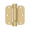 Deltana Hardware Deltana DSH35R4 3-1/2" X 3-1/2" X 5/8" RADIUS SPRING HINGE STEEL 