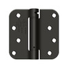 Deltana Hardware Deltana DSH4R5 4" X 4" X 5/8" RADIUS SPRING HINGE STEEL 