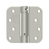 Deltana Hardware Deltana DSH4R5 4" X 4" X 5/8" RADIUS SPRING HINGE STEEL 