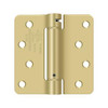 Deltana Hardware Deltana DSH4R4 4" X 4" -1/4" RADIUS SPRING HINGE, UL LISTED STEEL 