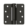 Deltana Hardware Deltana DSH4R4 4" X 4" -1/4" RADIUS SPRING HINGE, UL LISTED STEEL 