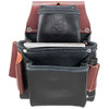  Occidental Leather B5060 3 Pouch ProFastener Bag Black Leather 