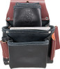 Occidental Leather B5060 - 3 Pouch ProFastener Bag Black Leather