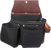 Occidental Leather Occidental - B8017DB - OxyLights Black Nylon 3 Pouch Tool Bag 