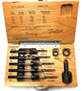  WL Fuller 10393009 Quick Release Type C Combination Countersink and Taper Point Drill Set 