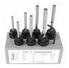 WL Fuller 10390001T Countersinks and Tapered Drills Set