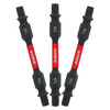  Freud Diablo 2-1/2 in. Double-Ended Torx Drive Bit Assorted Pack DDETV25-S3 