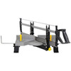  Stanley Tools Adjustable Angle Clamping Miter Box with 22 in. Saw 20-800 