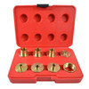Big Horn Tools Big Horn 9 Pc Brass Router Bushing Set 19604 