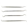 Big Horn Tools Big Horn 4 Piece Dental Pick Set (Stainless Steel) 19315 