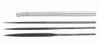 General Four-piece Tool Steel Needle File Set with Handle S477   General Four-piece Tool Steel Needle File Set with Handle S477