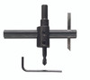 General Tools General Heavy Duty Adjustable Circle Cutter, 3/8-Inch (10mm) Shaft, Cuts 1 in to 6 in Diameter Hole 5B 