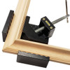 General Tools General 90 Degree Corner Clamp Jig, Max Clamp Capacity 2.7 in, Workbench Mountable, Aluminum 857 