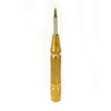 Big Horn Automatic Center Punch with 5 Inch Long Brass Handle 19864