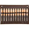 Woodstock SteeleX 12 pc. Carving Chisel Set D2227