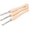 Woodstock International Woodstock Shop Fox 3 pc. HSS Lathe Chisel Set D3782 
