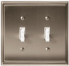 Amerock MULHOLLAND 2 Toggle Wall Plate BP36515