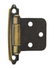  Amerock VARIABLE OVERLAY FACE MOUNT SELF-CLOSING,Hinge BPR3429 