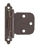  Amerock Variable Overlay FACE MOUNT Hinge Self Closing BPR7629 