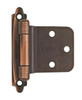  Amerock Variable Overlay Reverse Bevel Hinge FACE MOUNT Self Closing BPR7630 