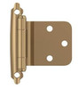  Amerock Variable Overlay Reverse Bevel Hinge FACE MOUNT Self Closing BPR7630 