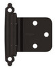  Amerock Variable Overlay Reverse Bevel Hinge FACE MOUNT Self Closing BPR7630 